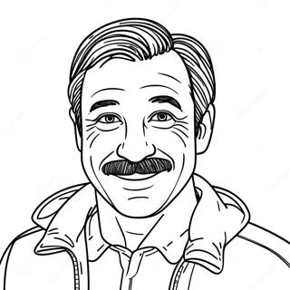 Ted Lasso Coloring Pages