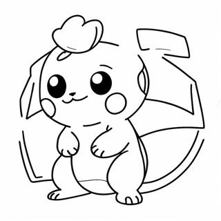 Pokemon Clipart Coloring Page 46492-37254