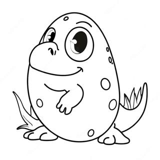 Dino Egg Coloring Page 46502-37267