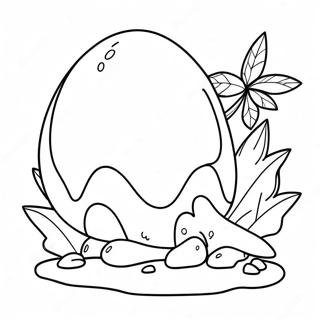 Dino Egg Coloring Page 46502-37268