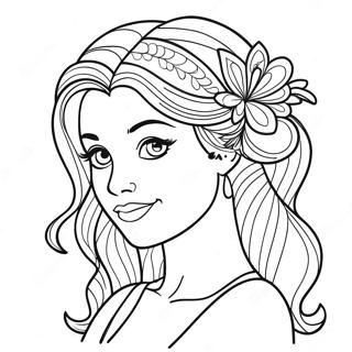 Beautiful Girls Names Coloring Page 46543-37304