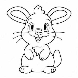 Cream The Rabbit Coloring Pages