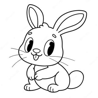 Cream The Rabbit Coloring Page 46562-37311