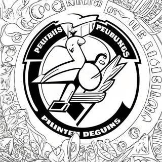 Pittsburgh Penguins Coloring Pages