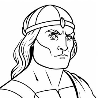 Leonardo S Determined Face Coloring Page 46583-37333