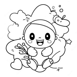 Kidcore Coloring Pages