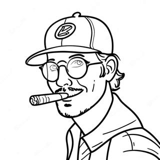 Stoner 420 Coloring Pages