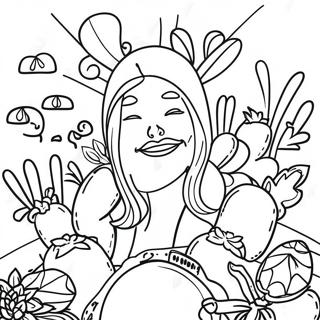 Chill Vibes Stoner Coloring Page 4662-3894