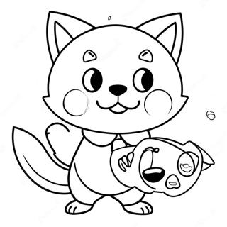 Aggretsuko Coloring Pages