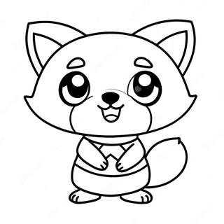 Aggretsuko Coloring Page 46652-37387