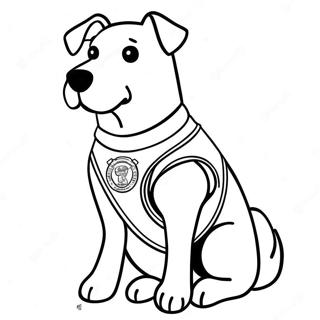 Service Dog Coloring Pages