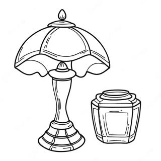 Lamp Coloring Page 46702-37421