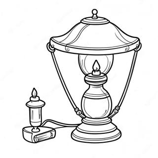 Lamp Coloring Page 46702-37422