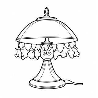 Lamp Coloring Page 46702-37423