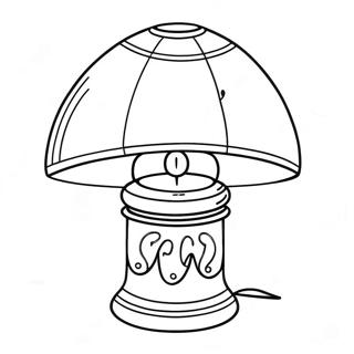 Lamp Coloring Page 46702-37424