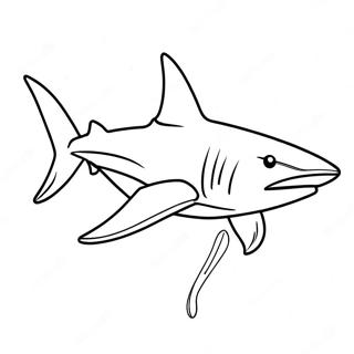 Bull Shark Coloring Pages