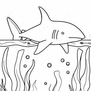 Bull Shark Coloring Page 46712-37439