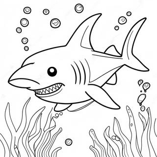 Bull Shark Coloring Pages