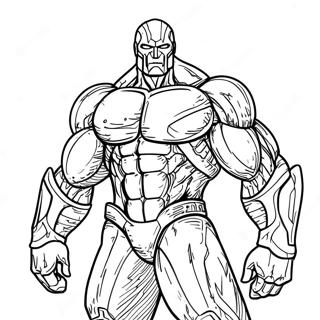 Red Titan Coloring Pages