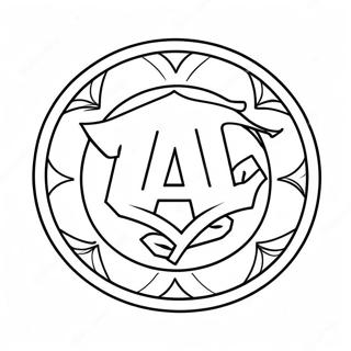 Illini Logo Coloring Page 46742-37458