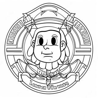 Illini Logo Coloring Page 46742-37460