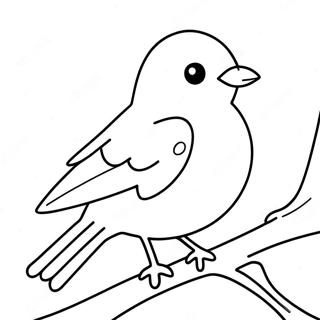 Bluebird Coloring Pages