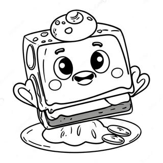 Brownie Coloring Pages