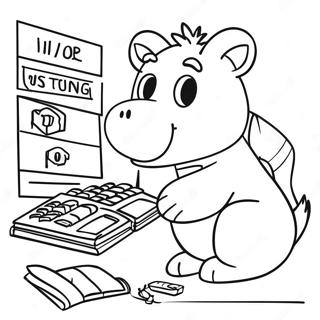 Financial Literacy Coloring Page 46862-37554