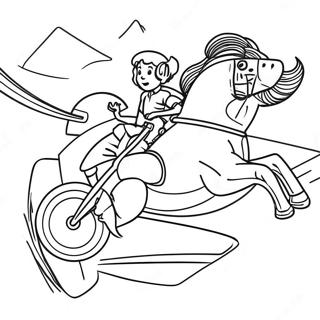 Force And Motion Concept Coloring Page 46872-37558