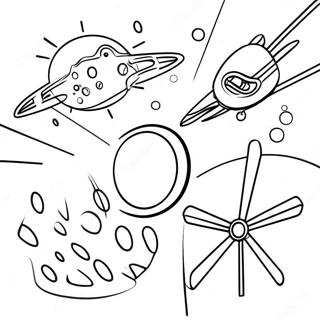 Exciting Force And Motion Experiment Coloring Page 46873-37570