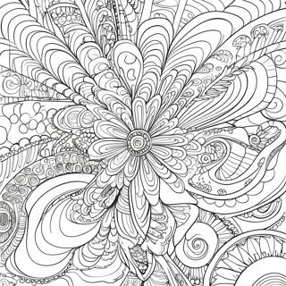 Colorful Infinity Loop Coloring Page 46893-37582