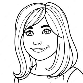 Lizzie Mcguire Coloring Page 46982-37650