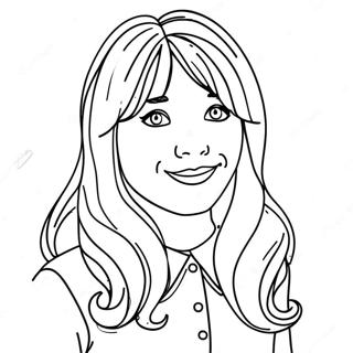 Lizzie Mcguire Coloring Page 46982-37651