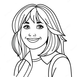 Lizzie Mcguire Coloring Page 46982-37652