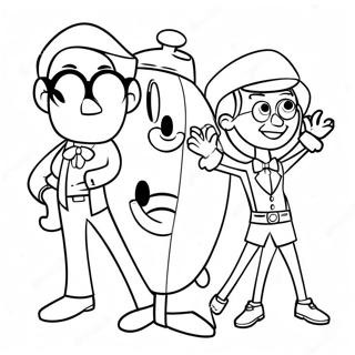 Fairly Odd Parents Coloring Pages