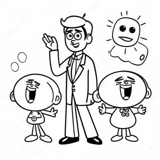 Fairly Odd Parents Coloring Page 4701-3927