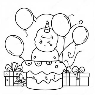 7th Birthday Coloring Pages