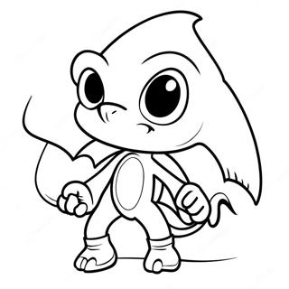 Espio Coloring Pages