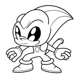 Espio Coloring Page 47072-37723