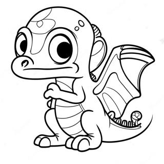 Espio The Chameleon In Action Coloring Page 47073-37736