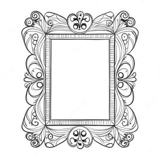 Picture Frame Coloring Page 47142-37775