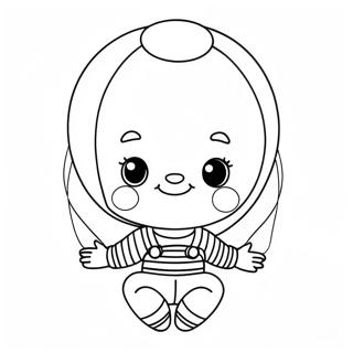 Baby Boy Fun Balloon Coloring Page 47153-37795