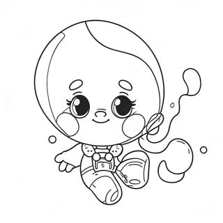 Baby Boy Fun Balloon Coloring Page 47153-37796