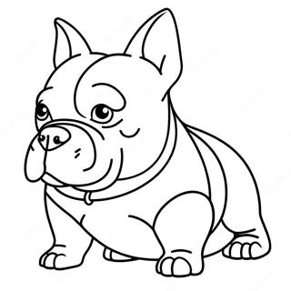 American Bully Coloring Page 47162-37790