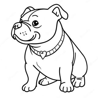 American Bully Coloring Page 47162-37791