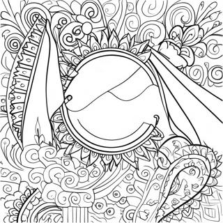 Ukraine Flag Coloring Page 47172-37800