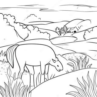 Vibrant Ukrainian Landscape Coloring Page 47173-37808