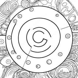 Cincinnati Reds Logo Coloring Page 47182-37810