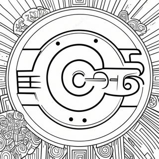 Cincinnati Reds Logo Coloring Page 47182-37812