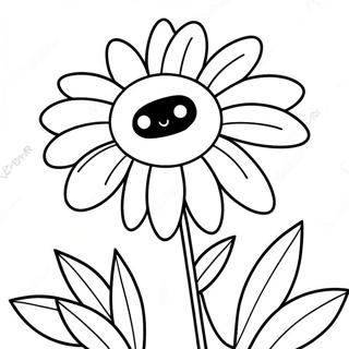 Daisy Flower Coloring Page 471-375